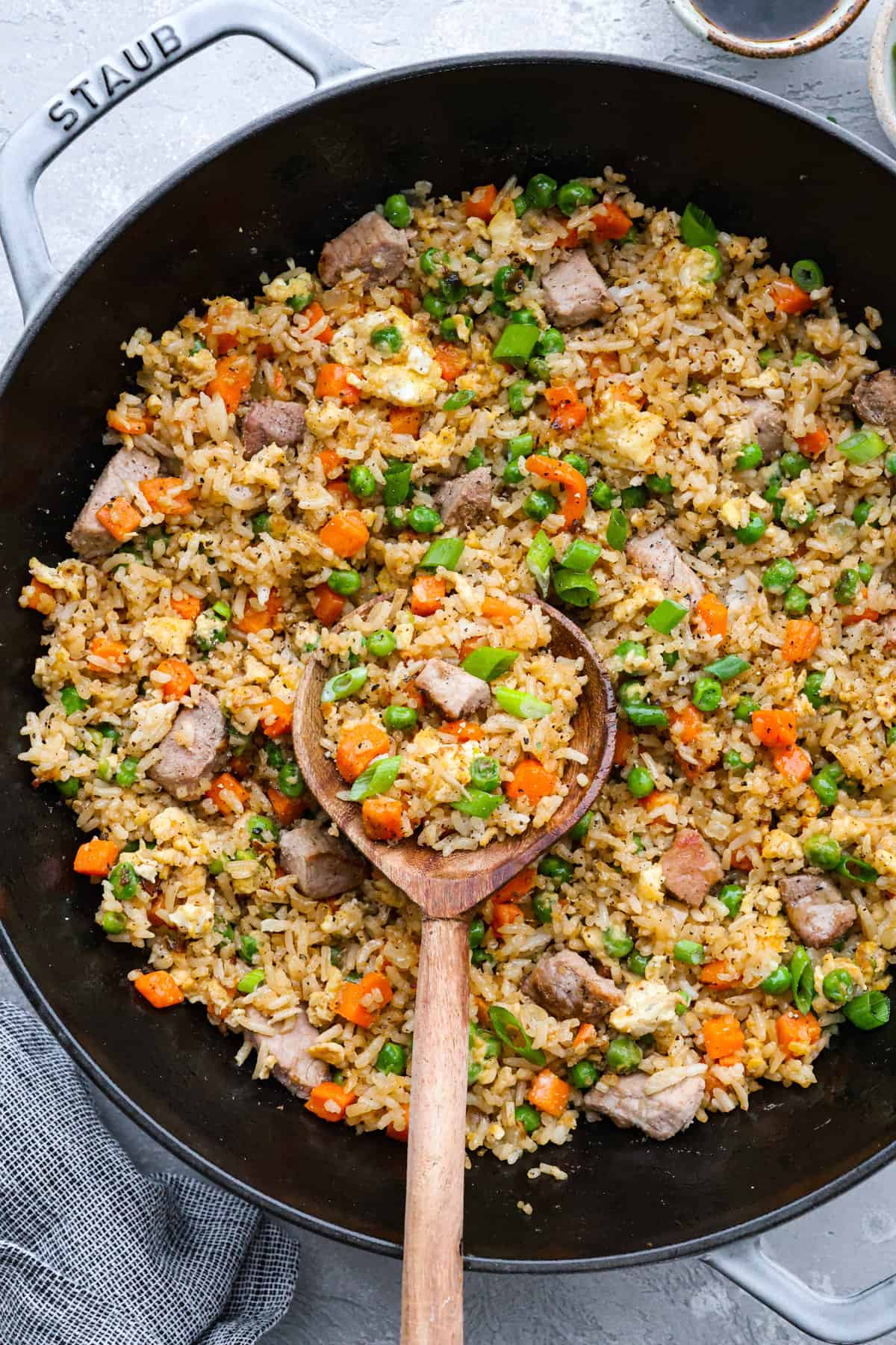 Easy Pork Fried Rice: Wok or Skillet, Leftovers Welcome!